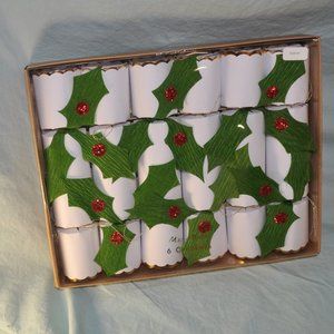 Meri Meri luxury Brooch Christmas crackers NIP (w1642)